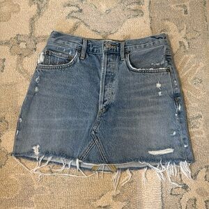 AGOLDE denim skirt